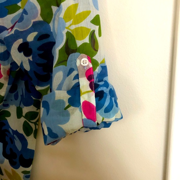 Long sleeve multicoloured floral shirt - Picture 3 of 5